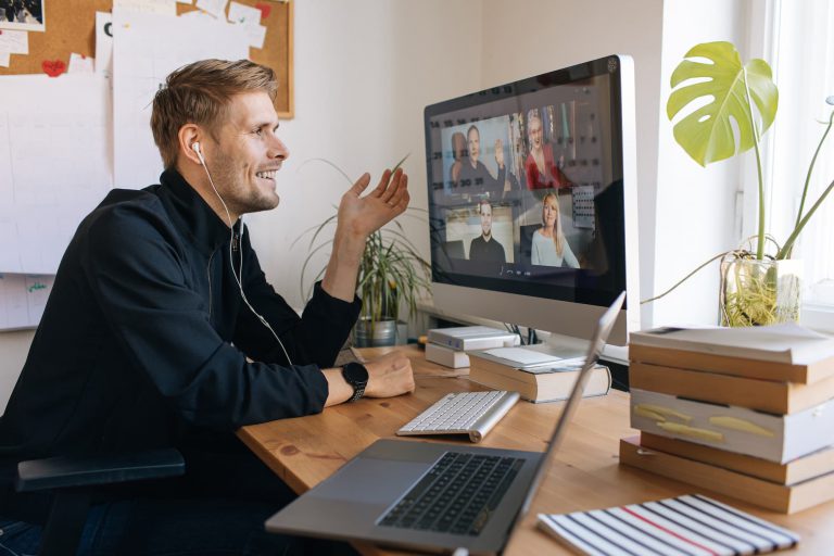 Man working from home, is this the new normal?